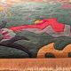 Tapis moderne népalais 200x200 cm