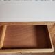 Art-deco buffet in raw oak
