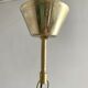Vintage polished glass pendant lamp
