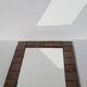 Ceramic mirror 70s/80s
