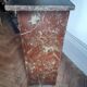Shelf old mantelpiece faux marble circa 1900