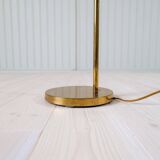 Mid-century modern brass floor lamp Bergboms G-03, Sweden, 1960s