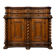 Important Alsatian support buffet in stained solid wood, dating from the 17th century.