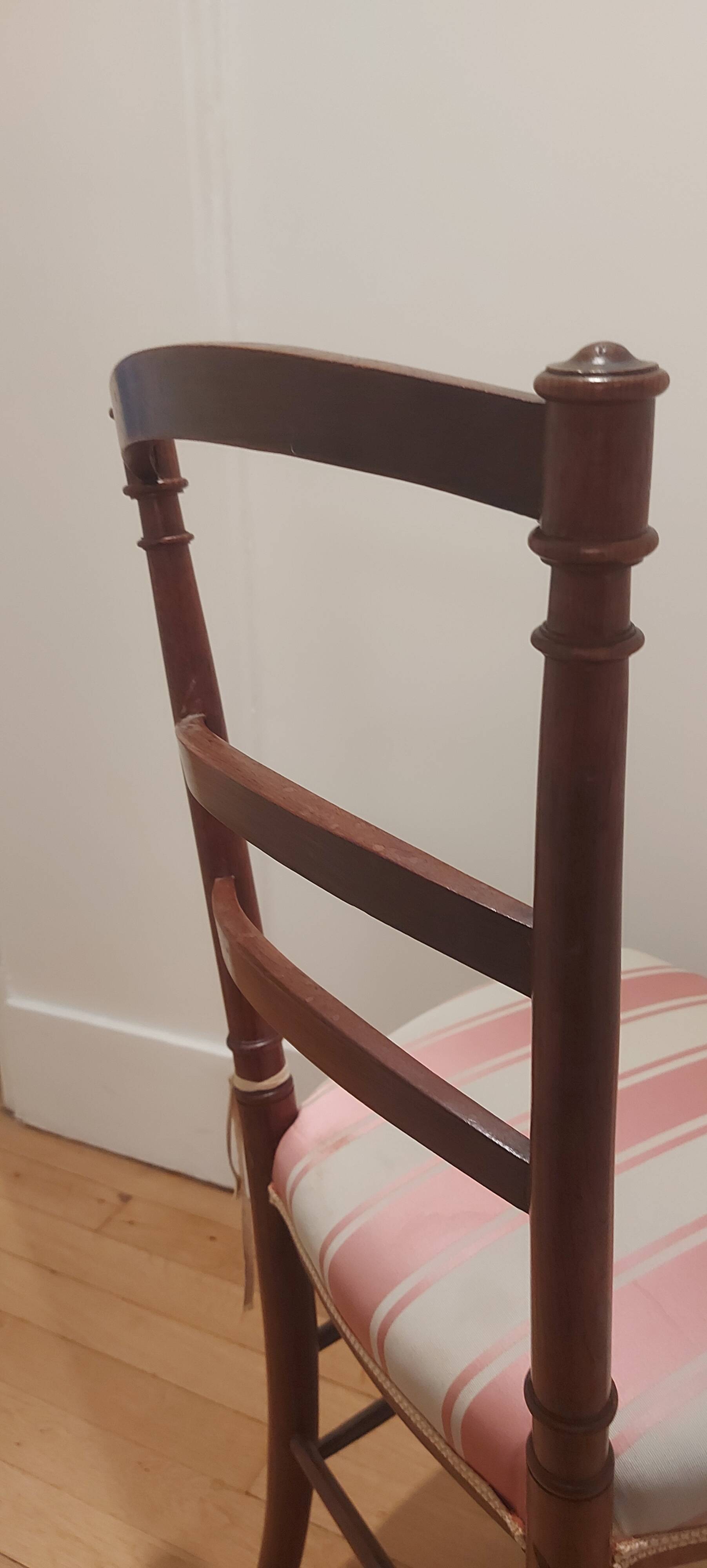 19th century wooden chairs