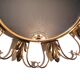 Mirror Sun " Witch's Eye " 50s. Deknudt * Hollywood Regency * Vintage