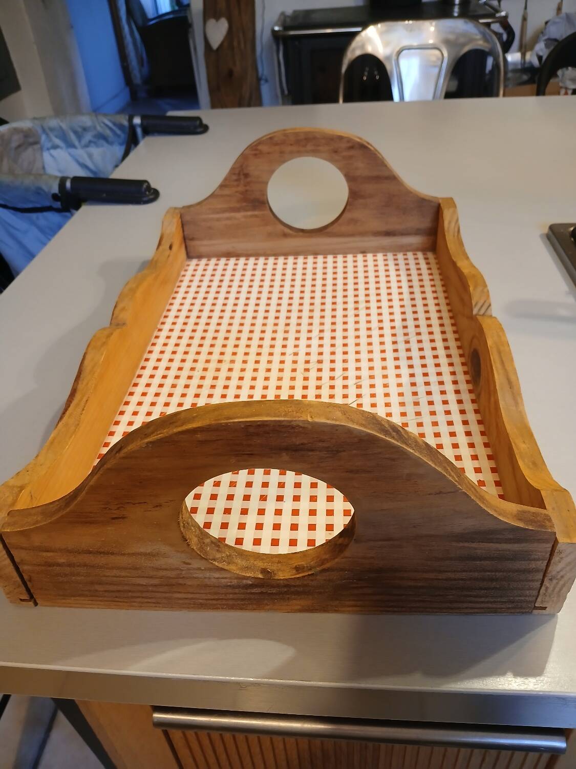Wooden tray