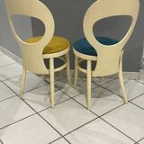 Set of 4 chairs from Baumann, Mouette model, vintage 1970