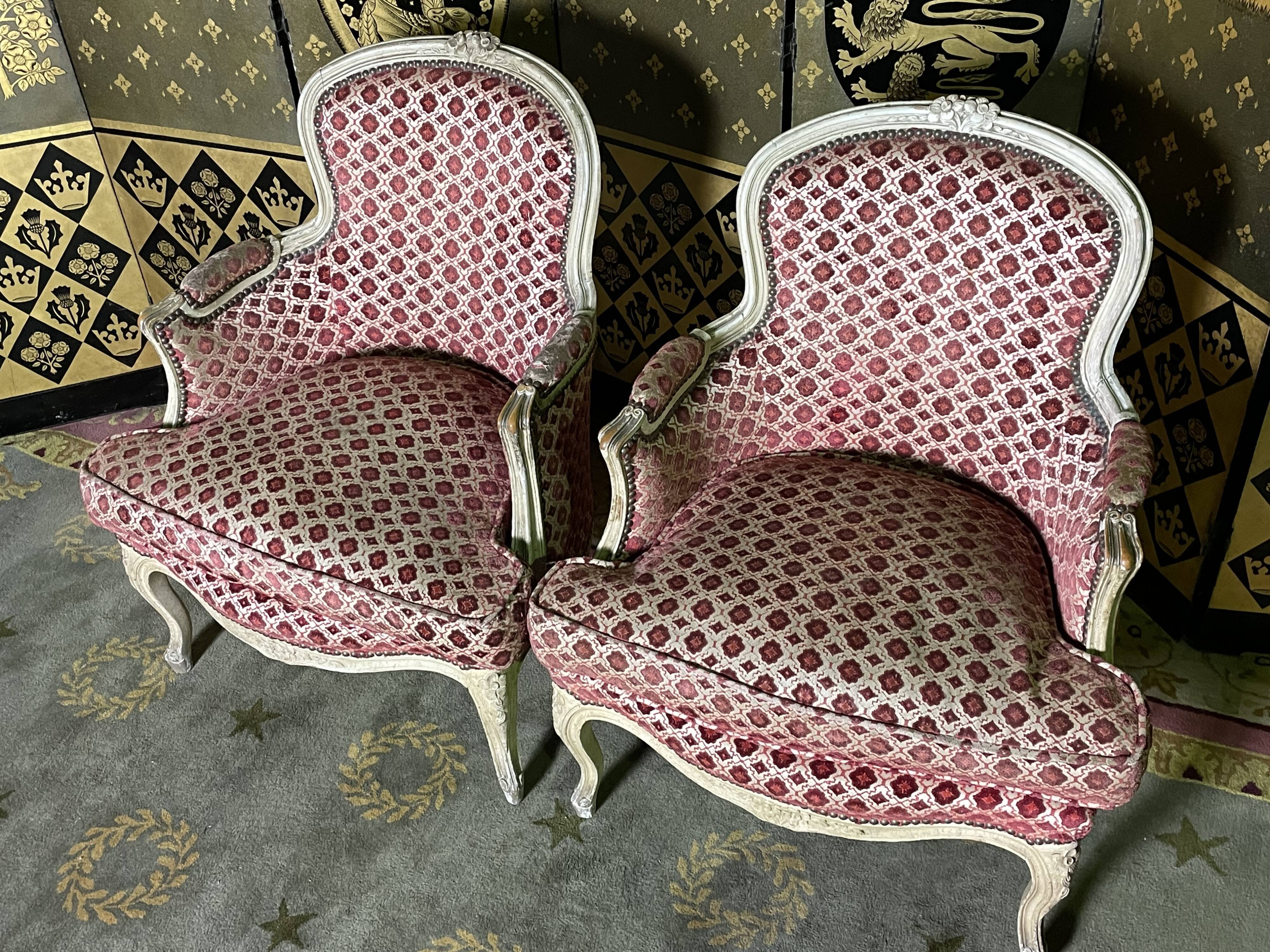 Pair of Louis XV style shepherdesses