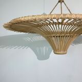 Suspension rattan saucer iron frame D:120 H:60
