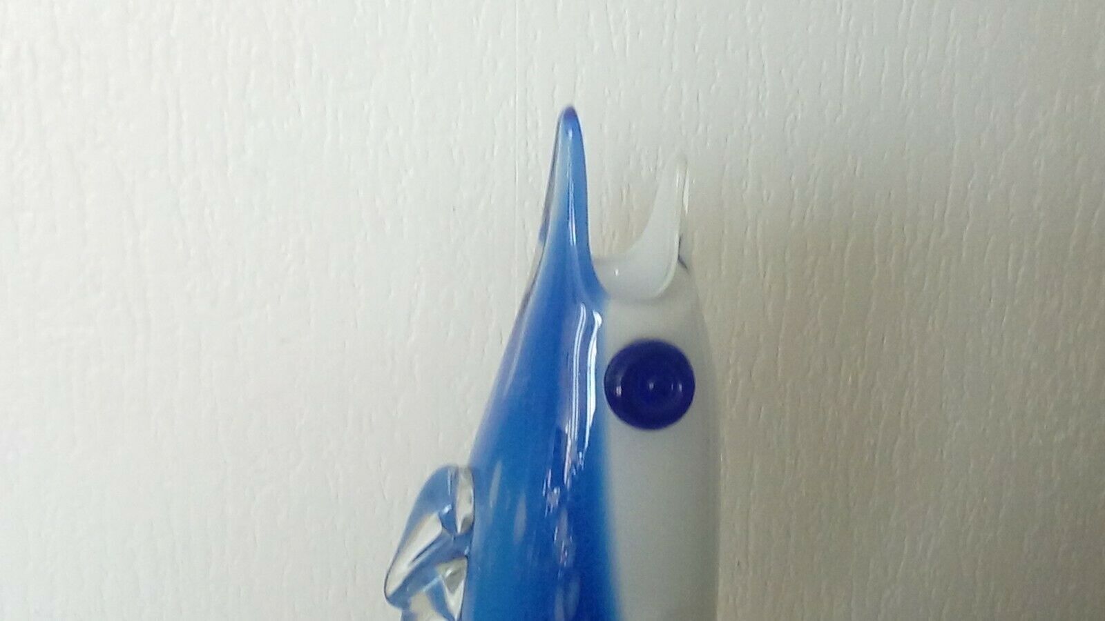 Soliflore vase in Murano fish glass