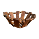 Vintage wooden basket