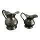2 pewter pitchers stamped Fein Zinn