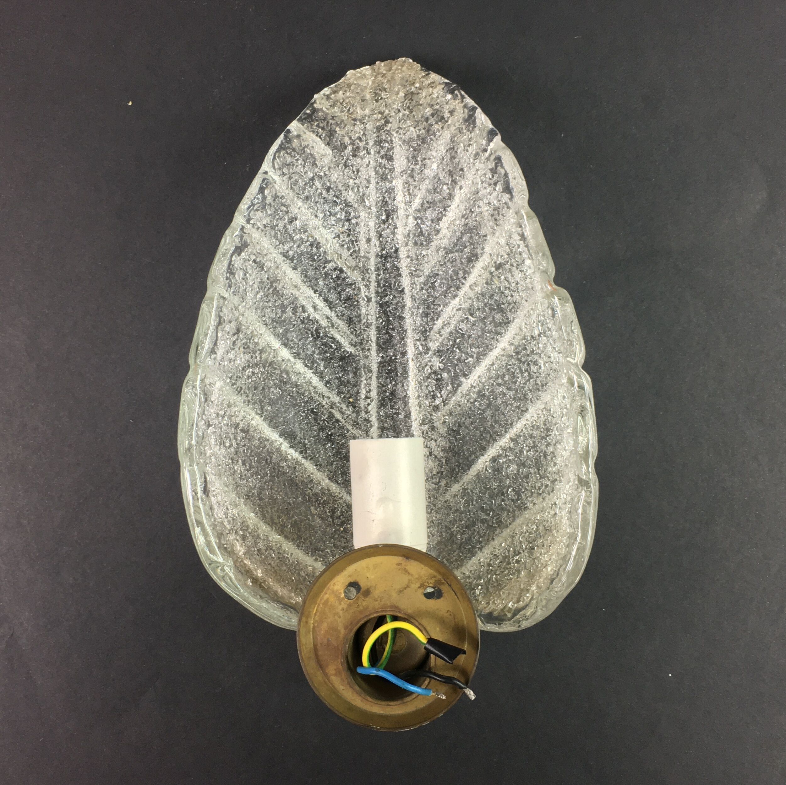 Italian Murano glass sconce from Barovier & Toso, 1950s