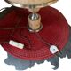 Art Deco marble bedside lamp