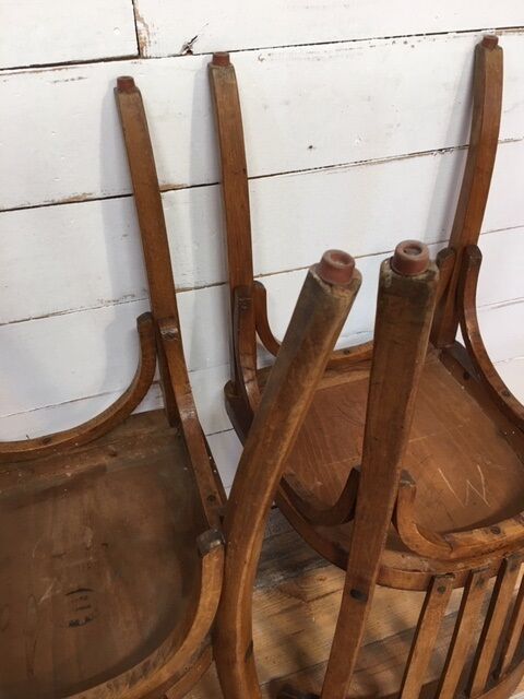 Pair of Luterma bistro chairs 1950