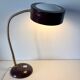 Lamp red garnet Jumo vintage 1970