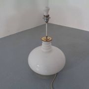Floor lamp with illuminated glass stand from Doria Leuchten, 1960s.