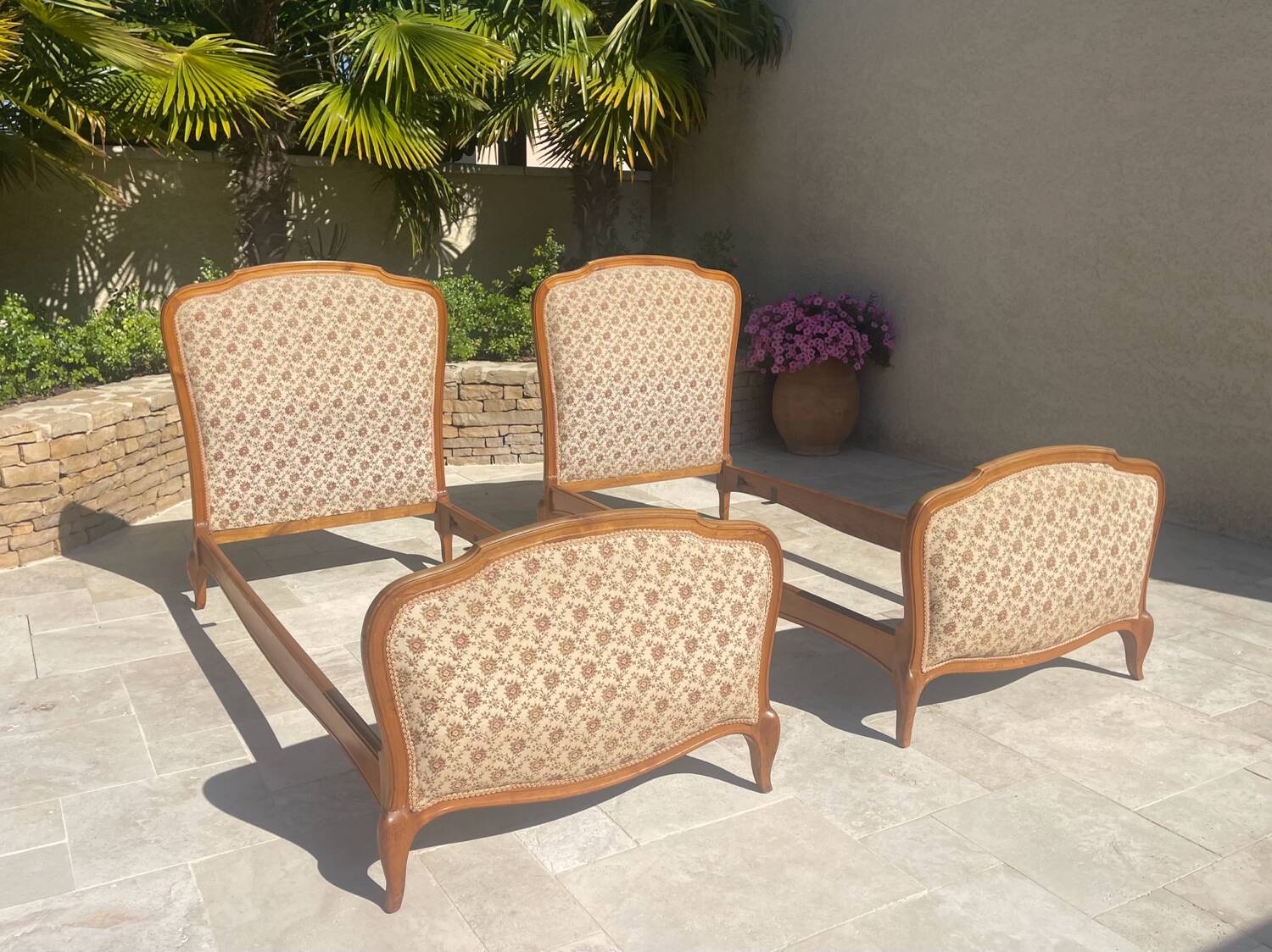 Pair of Louis XV Style Beds