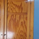 Vintage pine wardrobe