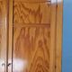 Vintage pine wardrobe