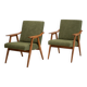 Fauteuils Radomsko vintage du milieu du siècle des années 1960, lot de 2