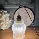 Art Deco table lamp with an antique globe - vintage handcrafted lamp