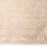 3x12 1958s Antique Vintage Runner Rug, 78x394Cm