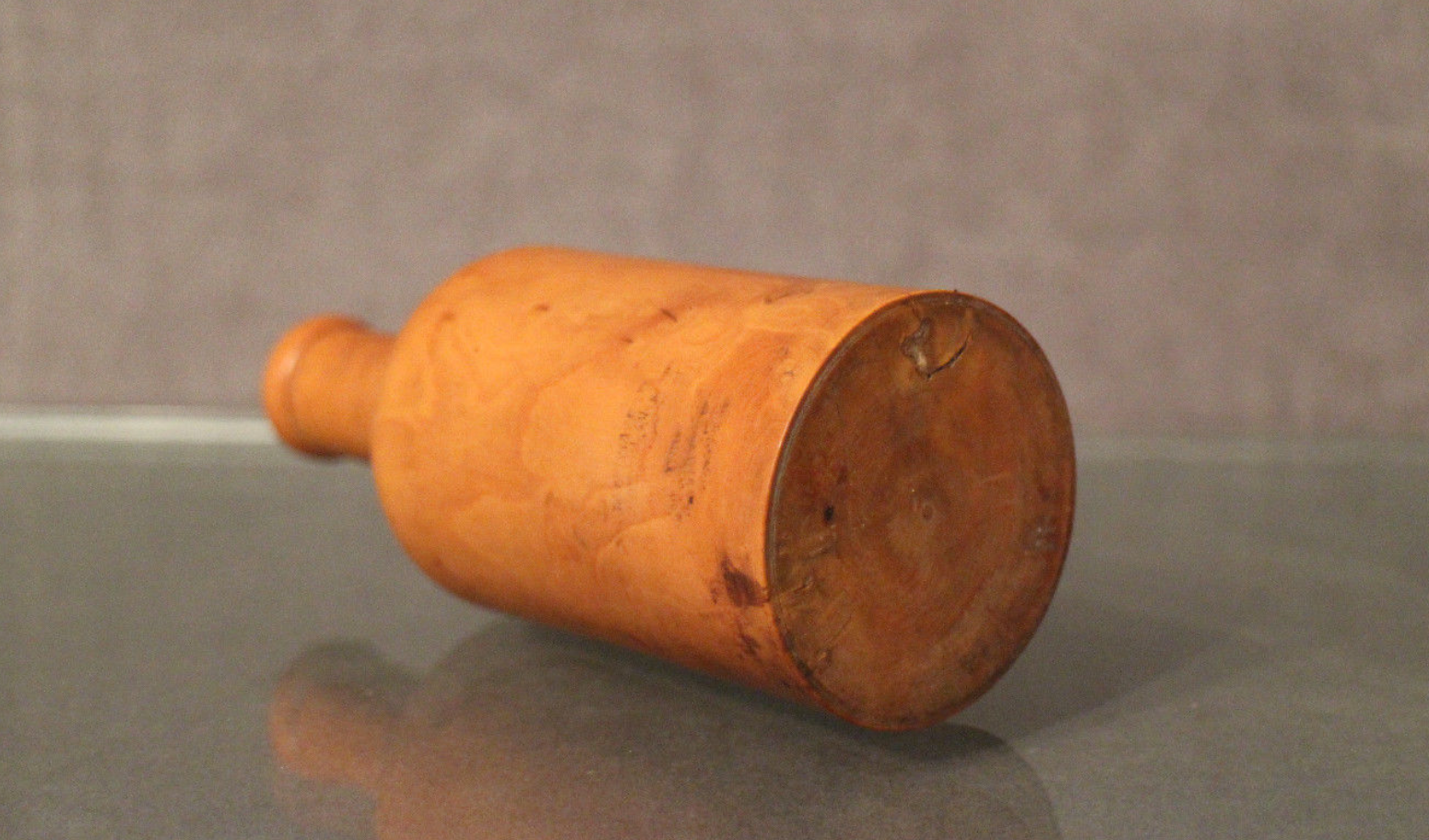 Bottle in box in the shape of bottle bottle late 19th