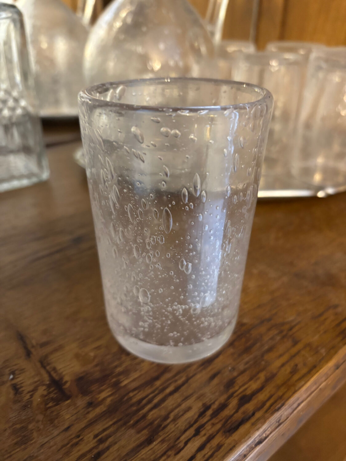 Bubble glass service