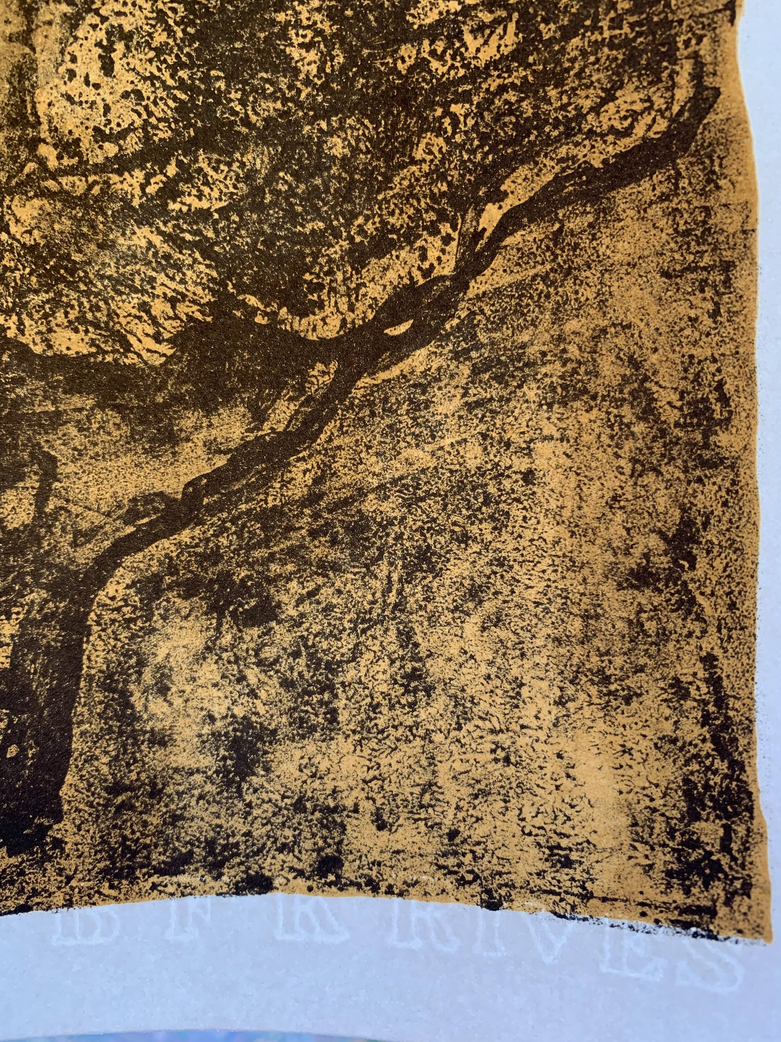 Original lithograph – "Study of the Human Body," attributed to Maurice