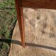 Table bureau bois brut