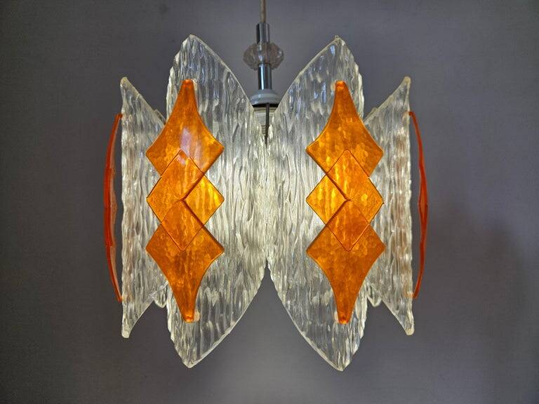 Rare Midcentury Pendant, Germany, 1970s