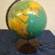 Globe terrestre lumineux vintage JRO Wechselbid, France
