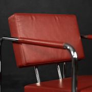 Fauteuils scandinaves bauhaus chrome