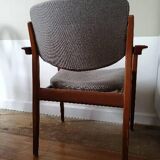 Danish design chair with armrests