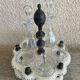Oil and vinegar service, salt and pepper.
