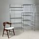 Modular metal shelving unit by Niels Gammelgaard, 1980s