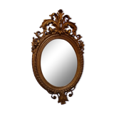 very large mirror Louis XVI of the nineteenth 100x160cm