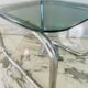 Table d'appoint, bout de canapé « Space Âge » circa 70 Roche Bobois