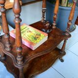 Wheels wood end bookcase