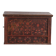Wedding chest in pine with painted tulips – Central Europe, 1891