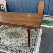 Table rectangulaire, extensible de Style Scandinave en teck