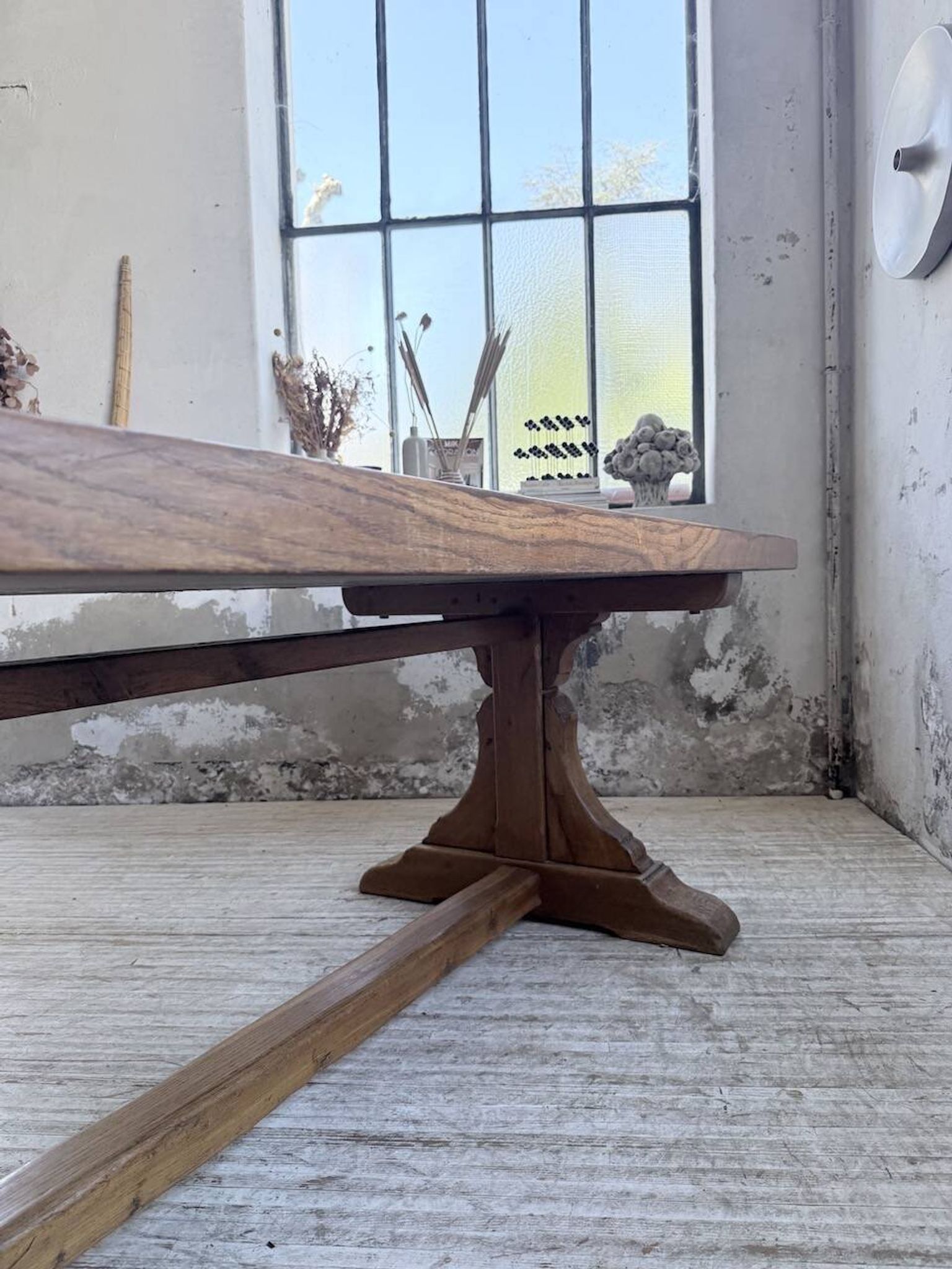 Table monastère chêne 1950 XXL