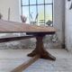 Monastery table oak 1950 XXL