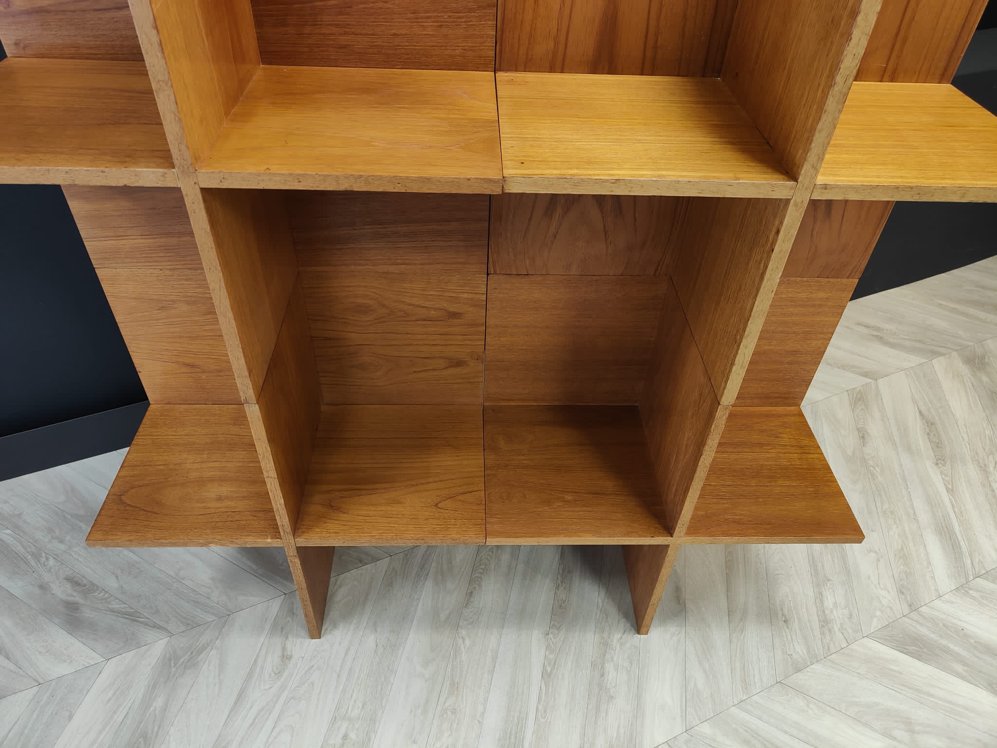Mid Century compartment cabinet | Vintage - bookcase, display