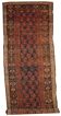 Handmade antique Persian Kurdish runner 100cm x 356cm 1900s