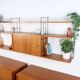 WHB shelf in teak, retro vintage style from the 60s-70s.
