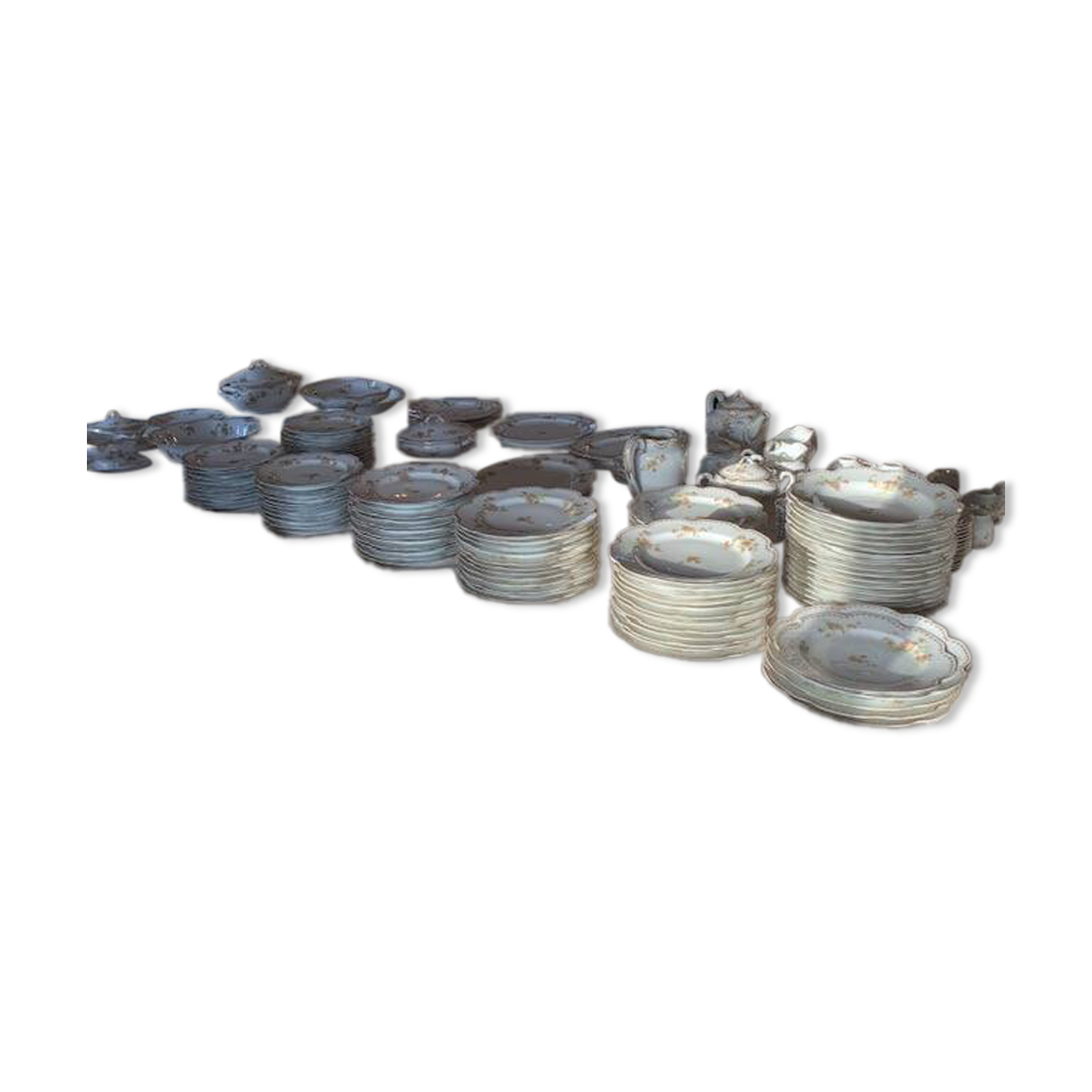 Services de vaisselle Haviland, porcelaine de Limoges