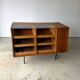 Antique teak craft shop furniture / counter / haberdashery display cabinet.