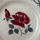 Set of two flat plates and two deep plates Digoin Janine.